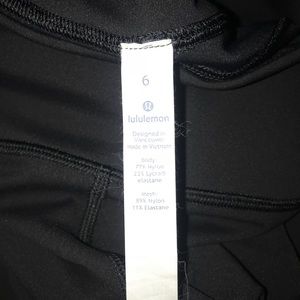 Size 6 Lululemon Everlux Crop